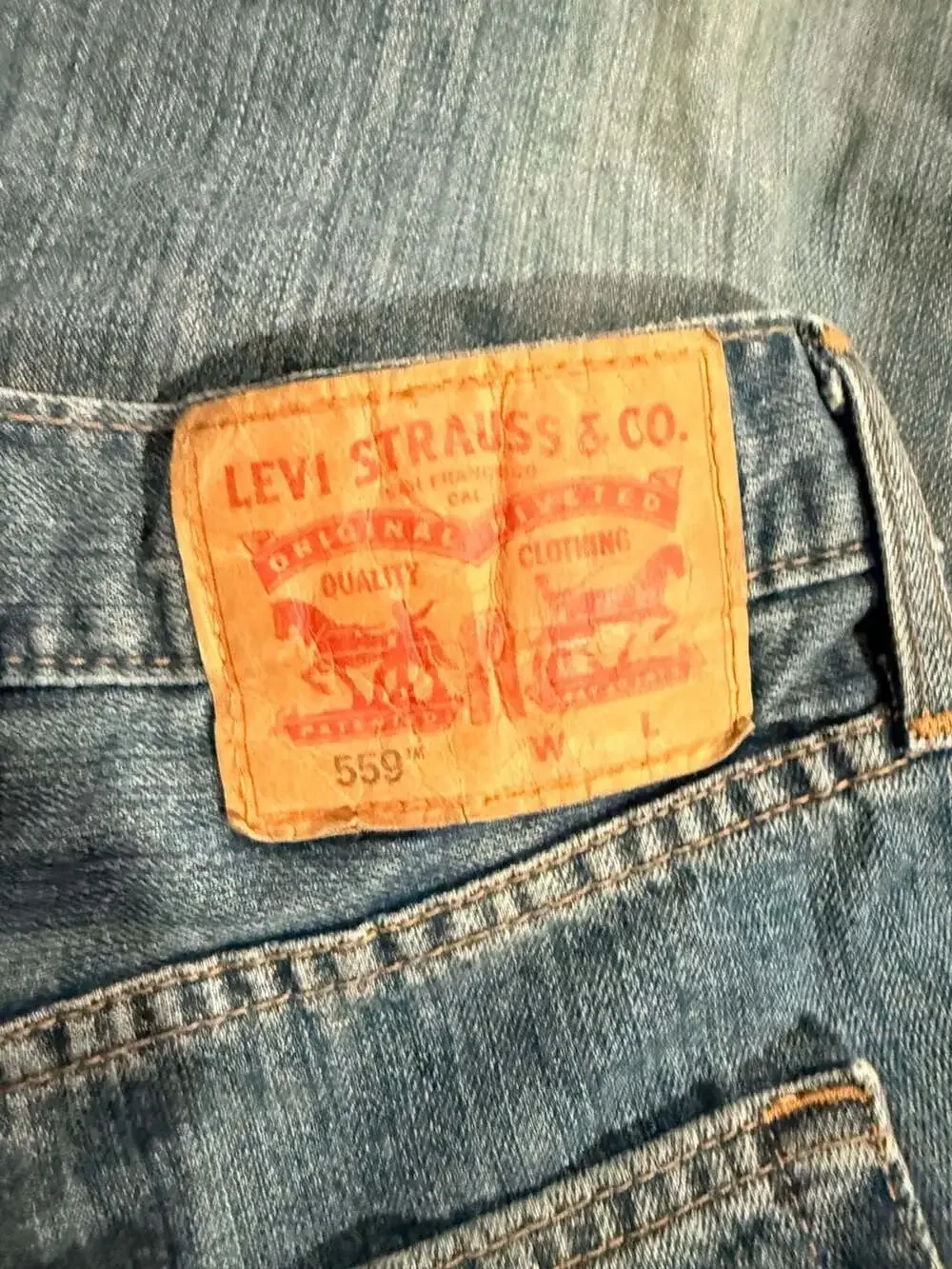 Levi's 559 Relaxed Straight Jeans Medium Wash Denim
